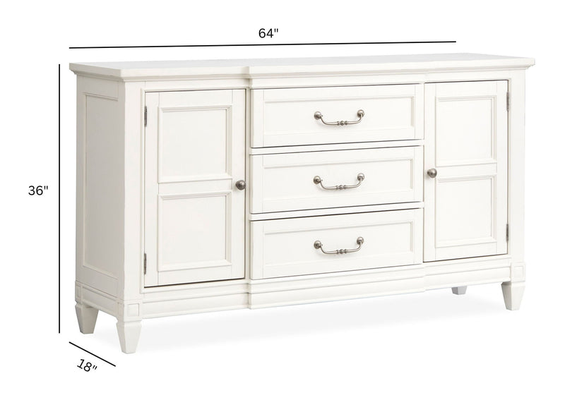 Willowbrook - Buffet - Egg Shell White