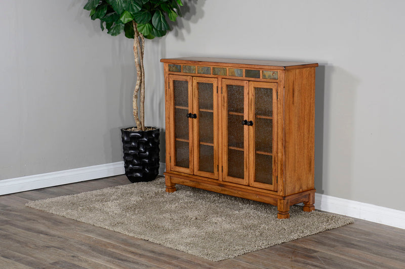 Sedona - Adjustable Shelf Wood Bookcase - Rustic Oak
