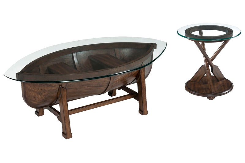 Beaufort - Oval Cocktail Table Set