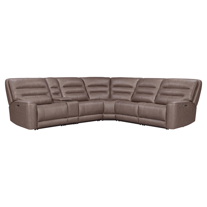 Lawson - Power Reclining Sectional With Adjustable Headrests