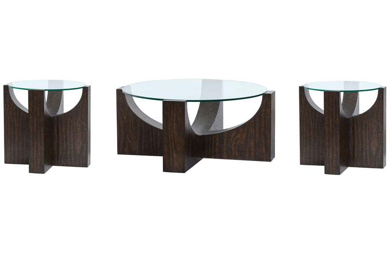 Beckham - Round Cocktail Table Set