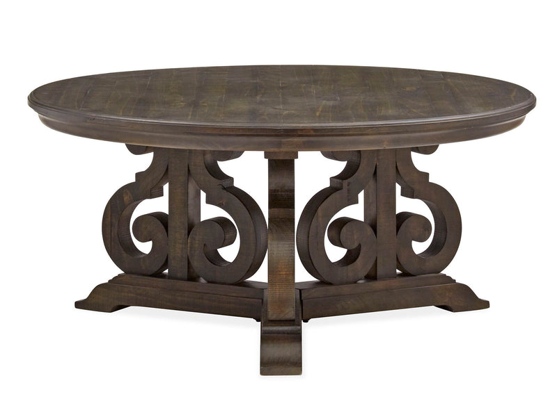 Bellamy - Round Cocktail Table - Peppercorn