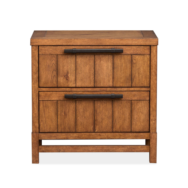 Conway - Drawer Nightstand - Honey Wheat