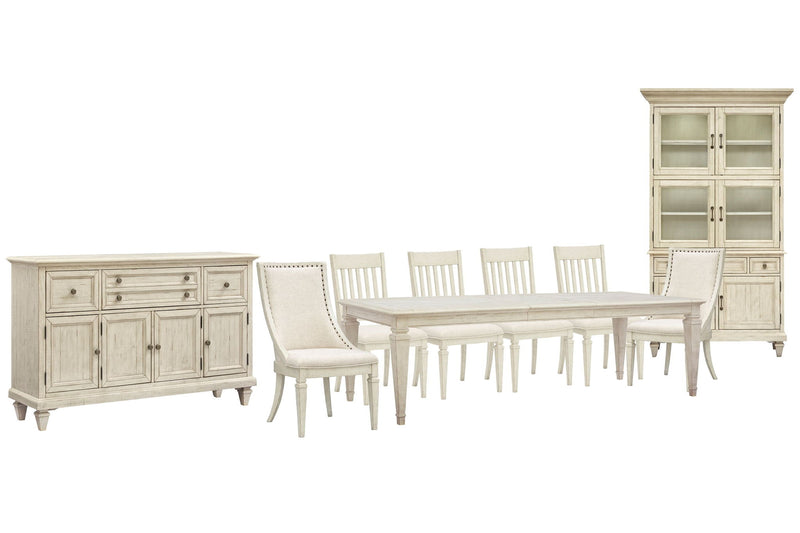 Newport - 9 Piece Extendable Rectangular Dining Table Set