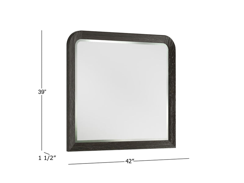 Keaton - Portrait Mirror - Black