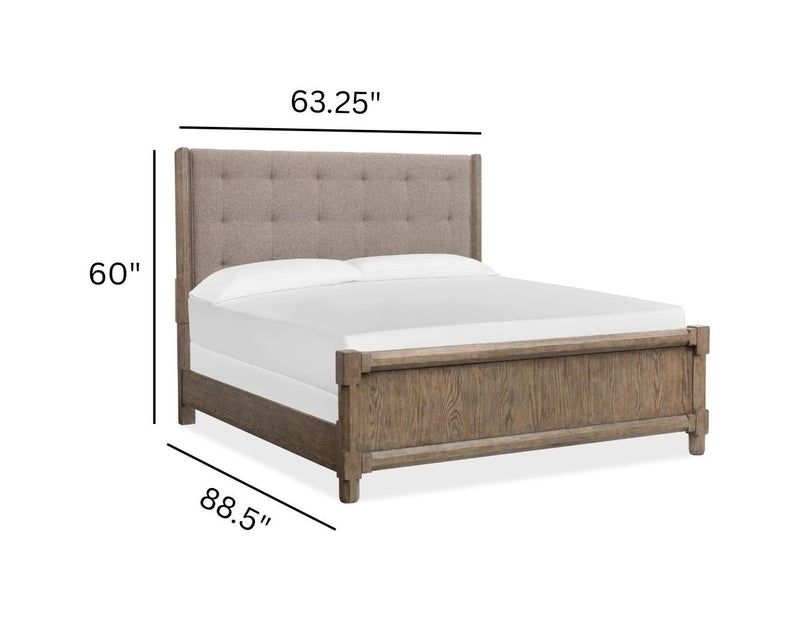 Claremont - Upholstered Panel Bed