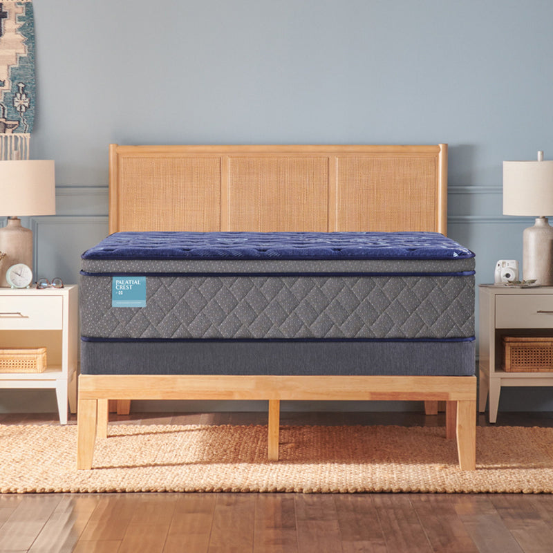 Palatial Crest - Pura Vida Soft Euro Pillow Top Mattress