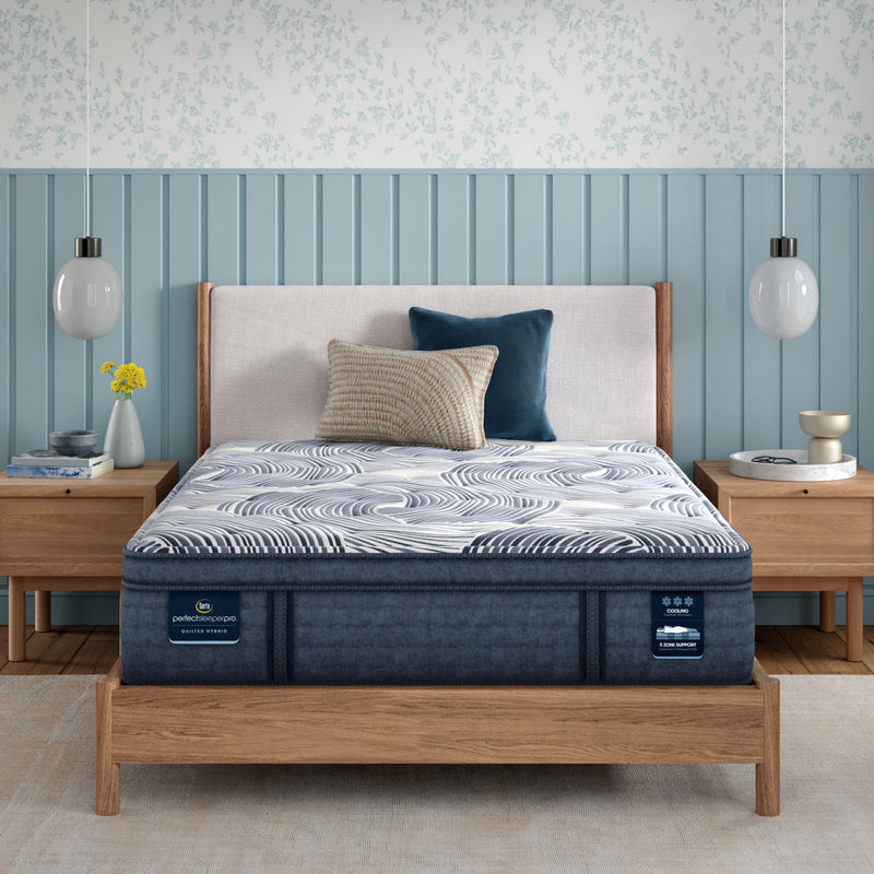 Perfect Sleeper Pro - 15" Edinburgh Hybrid Latex Plush Pillow Top Mattress