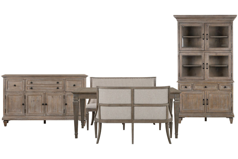 Lancaster - 5 Piece Extendable Rectangular Dining Table Set