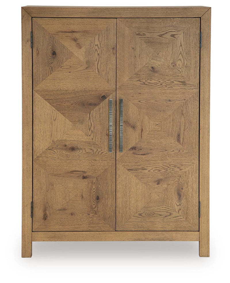 Clayburns - Bar Cabinet - Light Brown