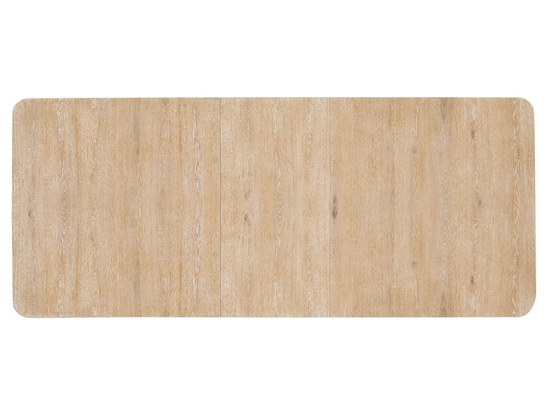 Somerset - Trestle Dining Table - Butternut and Omari Natural