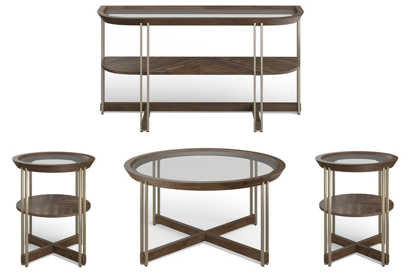 Elora - Round Cocktail Table Set