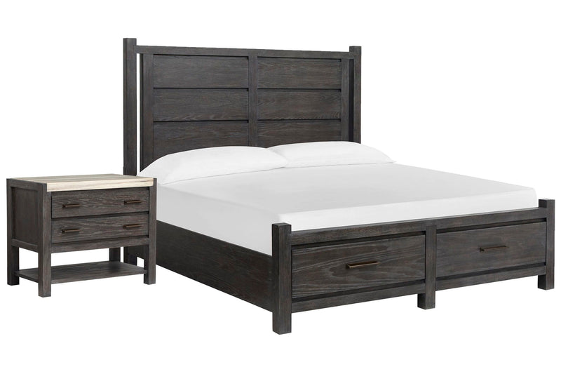 Plum Creek - Panel Storage Bedroom Set