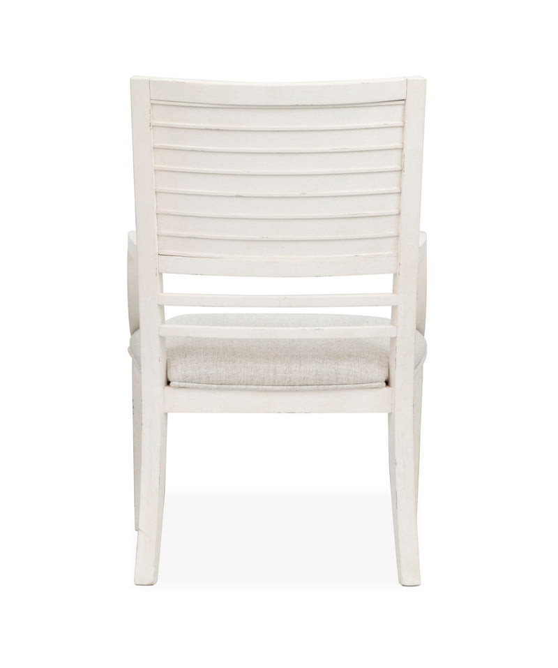 Echo Isles - Upholstered Arm Chair (Set of 2) - Sea Pearl And Driftwood
