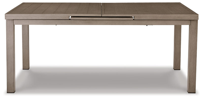 Beach Front - RECT Dining Room EXT Table - Beige