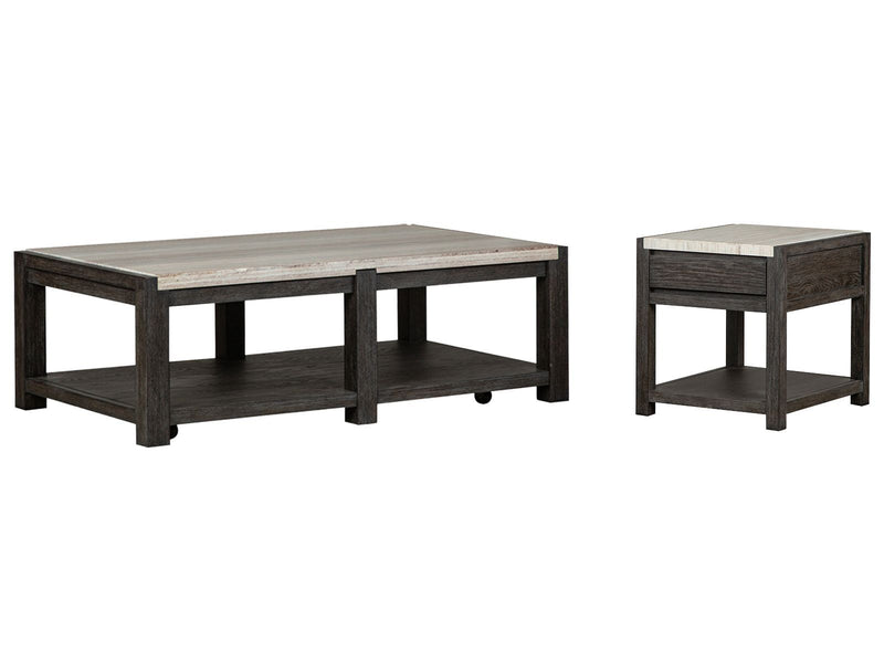 Plum Creek - Rectangular Cocktail Table Set