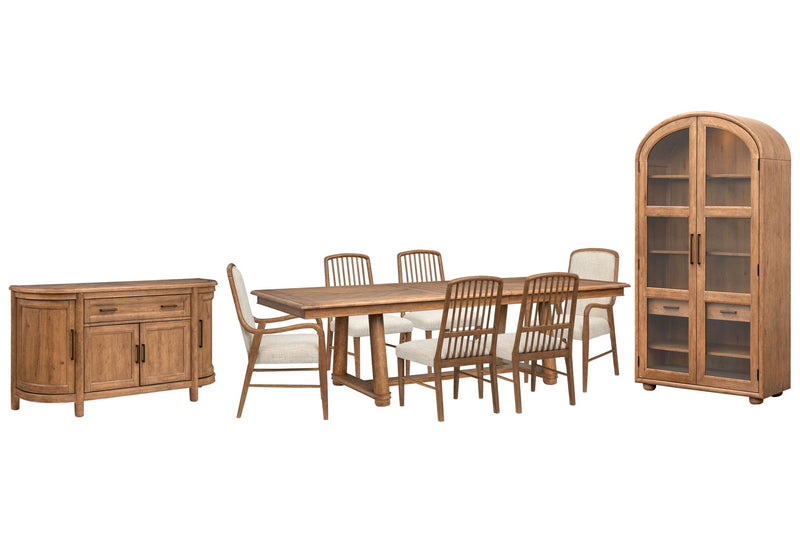 Woodward - Trestle Extendable Dining Table Set