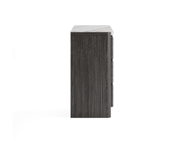 Keaton - Double Drawer Dresser - Black