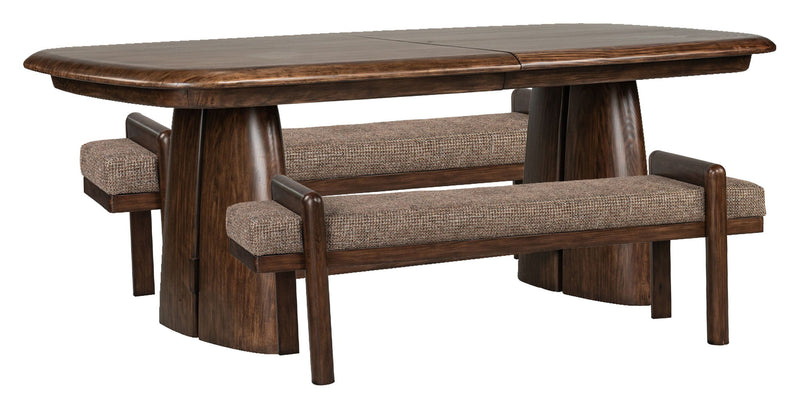 Belville - Extendable Trestle Dining Table Set