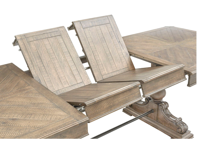 Marisol - Trestle Dining Table - Fawn