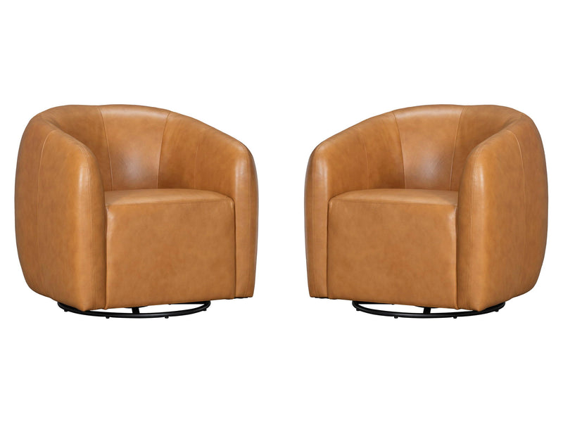 Como - Swivel Glider Accent Chair