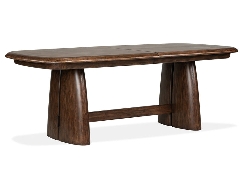 Belville - Extendable Trestle Dining Table Set