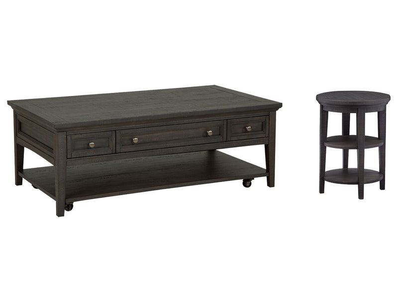 Westley Falls - Rectangular Cocktail Table Set
