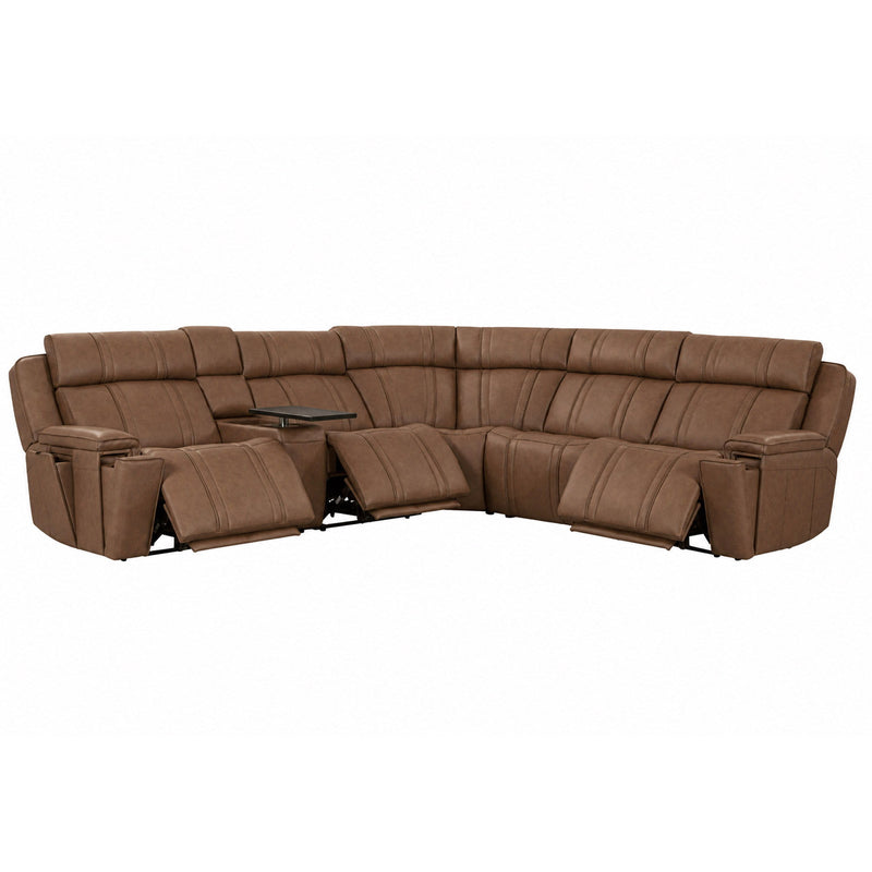 Sausalito - 6 Piece Modular Zero Gravity Power Reclining Sectional With Power Adjustable Headrests