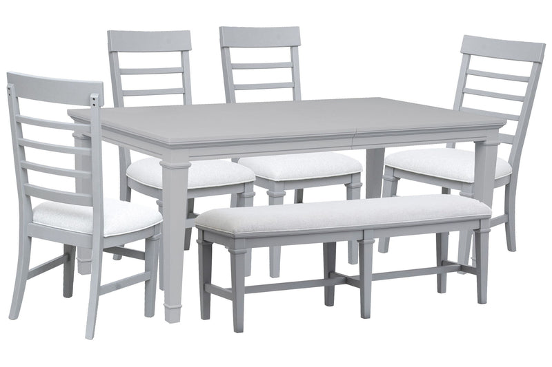 Charleston - Extendable Rectangular Dining Table Set