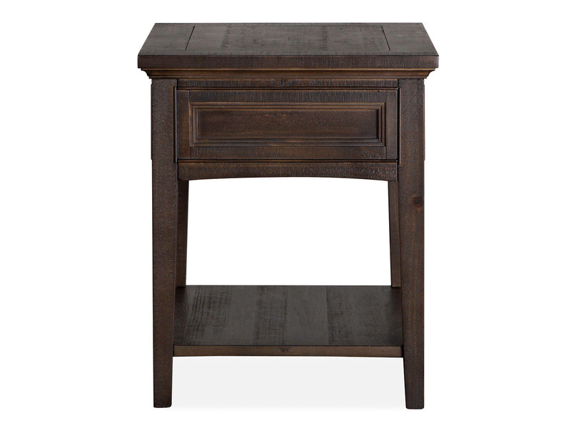Westley Falls - Rectangular End Table - Graphite