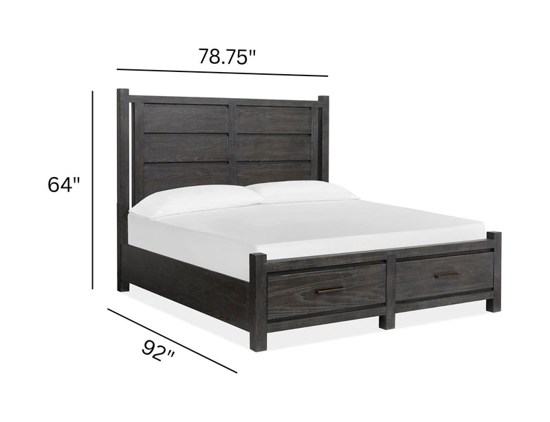 Plum Creek - Panel Storage Bed