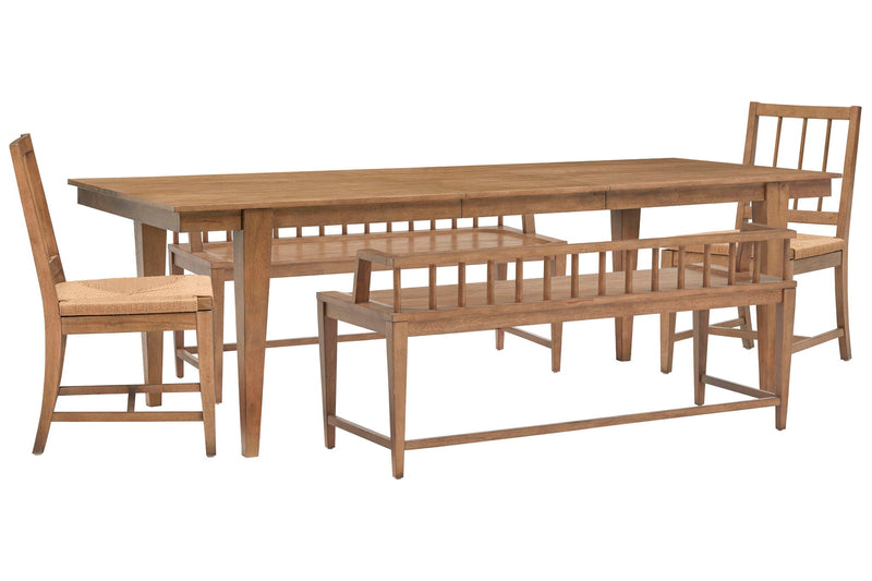 Lindon - Extendable Rectangular Dining Table Set
