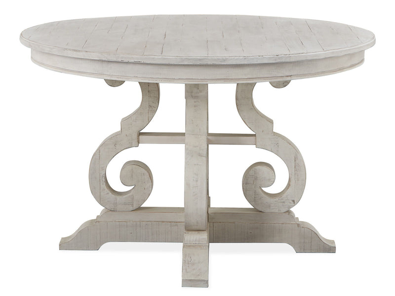 Bronwyn - 48" Round Dining Table - Alabaster