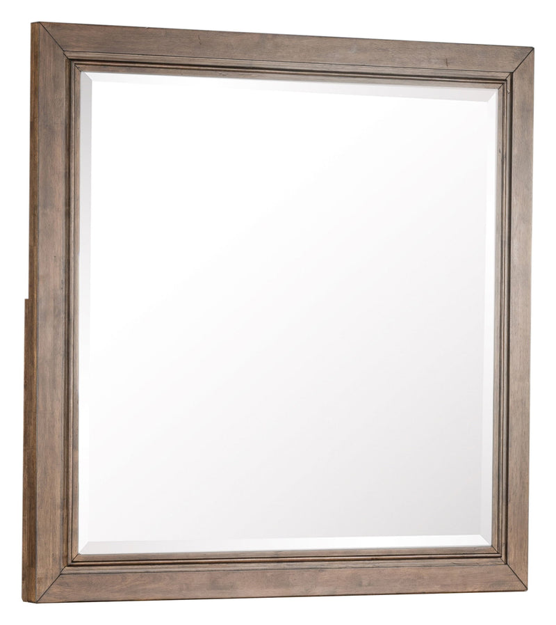 Selena - Landscape Mirror - Brown