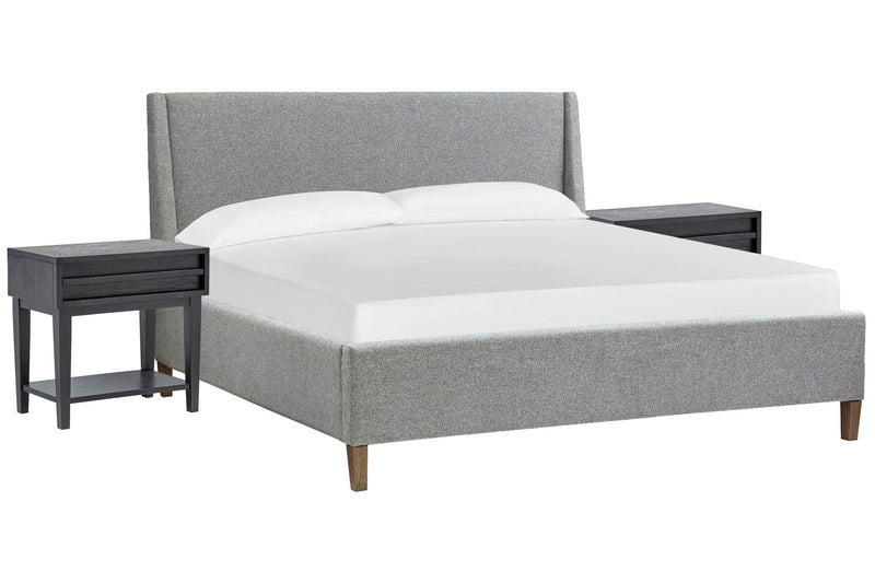 Lindon - Upholstered Island Bed Set