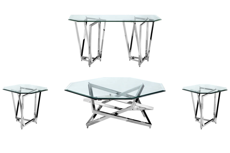 Lenox Square - Octagonal Cocktail Table Set