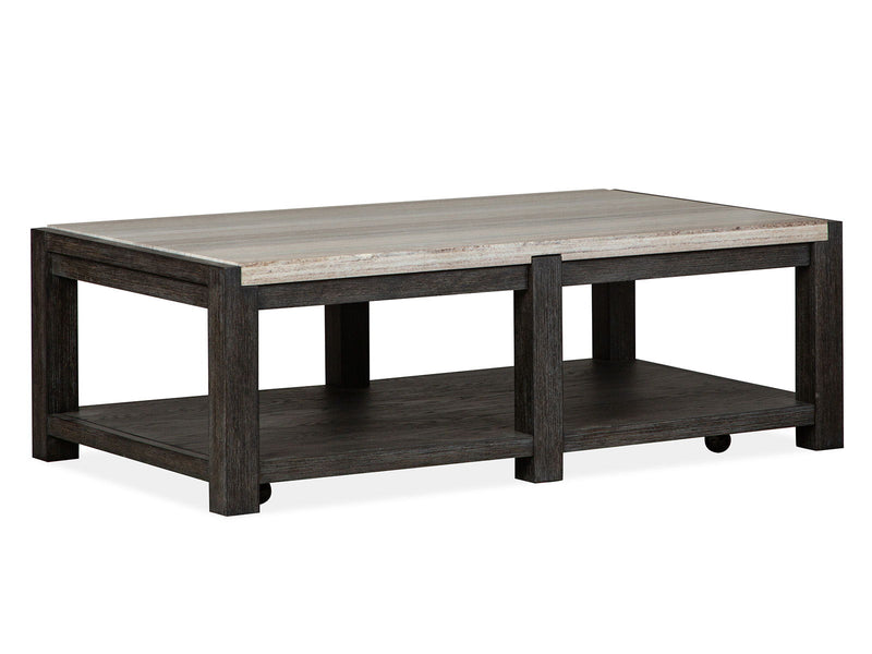 Plum Creek - Rectangular Cocktail Table Set
