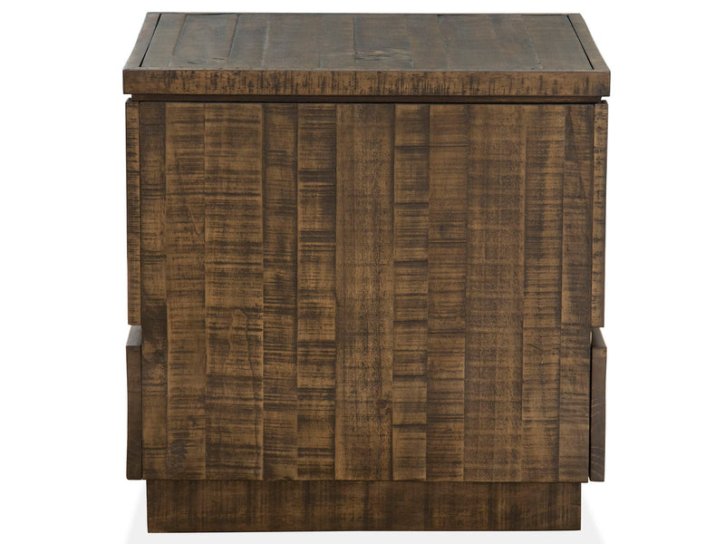 Baisden - Rectangular End Table - Tobacco
