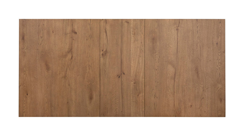 Marcel - Extendable Trestle Dining Table - Harvest Brown