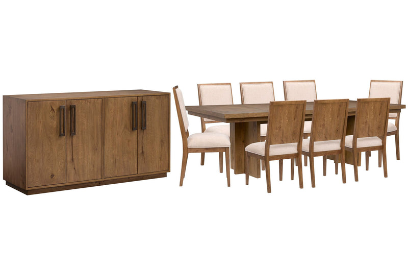 Marcel - Extendable Trestle Dining Table Set