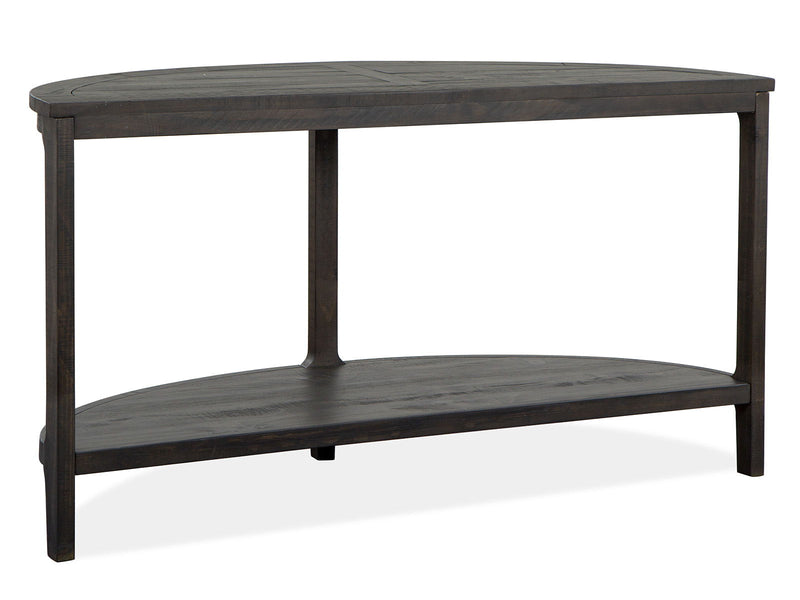 Boswell - Demilune Sofa Table - Peppercorn
