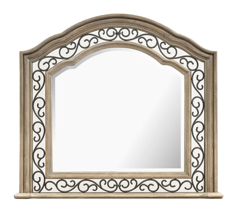 Marisol - Shaped Mirror - Fawn