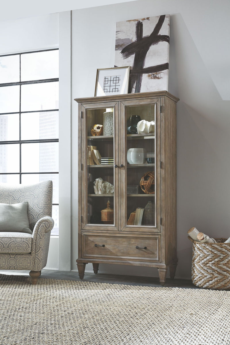 Lancaster - Door Bookcase - Dove Tail Gray