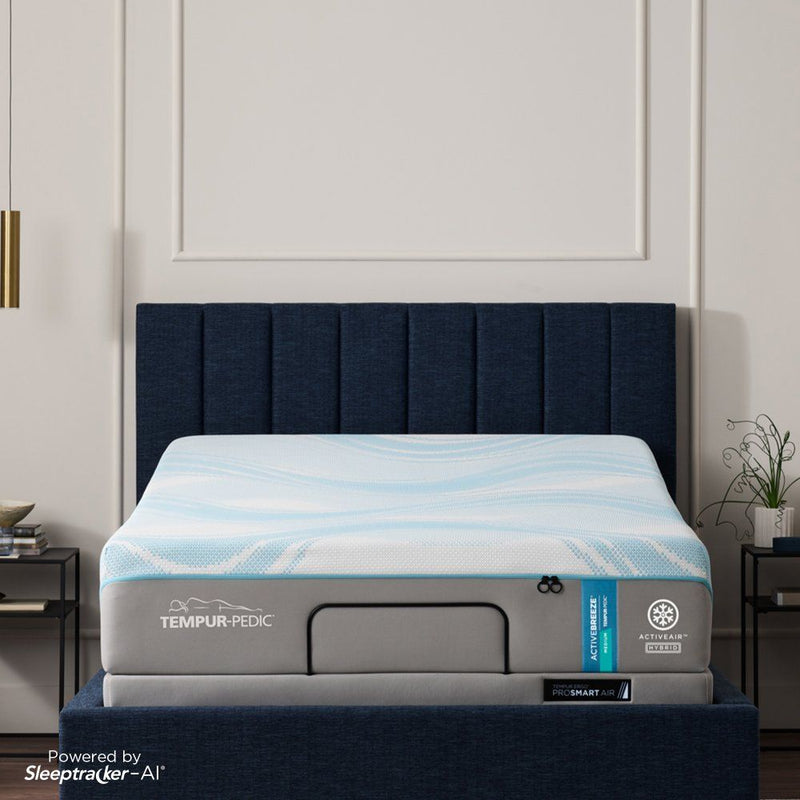Tempur-Breeze - Tempur-ActiveBreeze Medium Hybrid Mattress - Queen