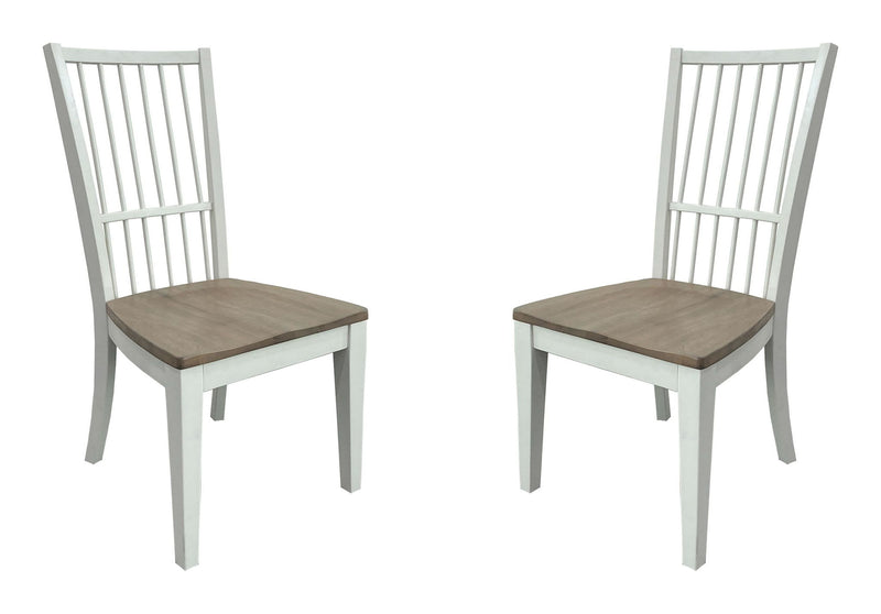 Americana Modern Dining - Spindle Back Dining Chair (Set of 2) - Cotton