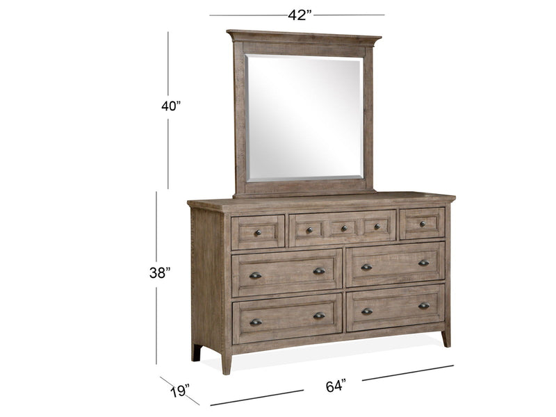 Paxton Place - Wood Drawer Dresser