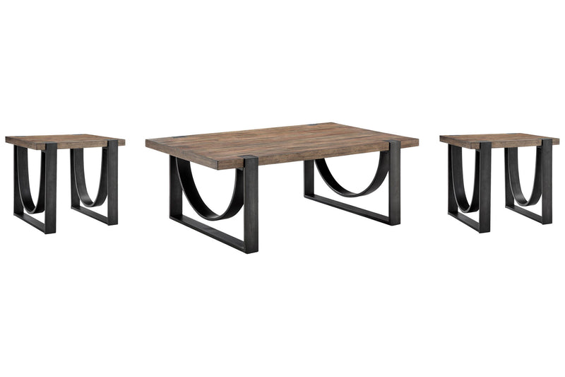 Bowden - Rectangular Cocktail Table Set