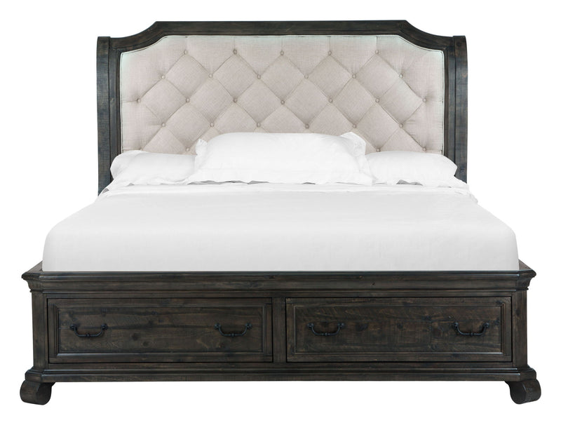 Bellamy - Complete Sleigh Storage Bed