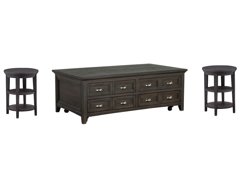 Westley Falls - Lift Top Storage Cocktail Table Set