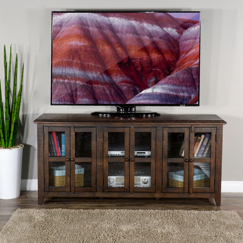 Homestead - 70" TV Console - Tobacco Leaf